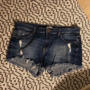 Jean shorts